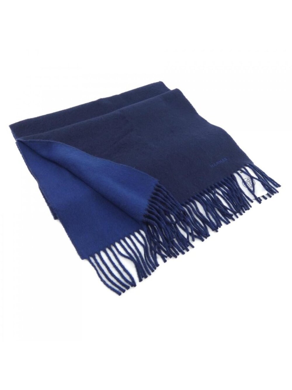 Hermes Scarf Navy - Picture 1 of 4
